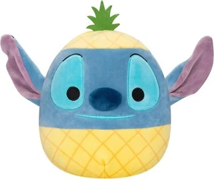 2024 Squishmallow Kellytoy Plush Disney Lilo & Stitch Pineapple Stitch 8" Plush - Picture 1 of 10