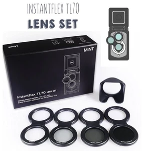 MiNT TL70 2.0 Flex Twin-Lens Instant Camera ND filters Close up Lens Hood Set - Picture 1 of 11