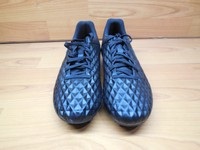 Nike Tiempo Indoor Soccer Shoes Youth 3.5 Black Vintage 2010; EUC! | eBay