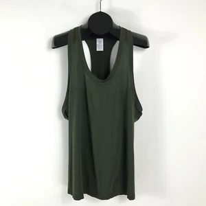 Athleta Breathable Racerback Tank Top Women's Plus 2X Green Nylon Active Gym - Picture 1 of 6