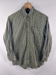 Genuine Blues Mens Green Mix Vintage Shirt Size L (175-15) - Picture 1 of 4
