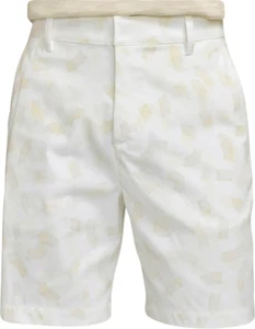 Nike Tour 8" Chino Print Golf Shorts - NWT Mens 32 White / Multi - #46507-B6 - Picture 1 of 2