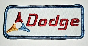 Vintage Dodge Cars Automotive Cloth Patch New NOS 1960s - Picture 1 of 3
