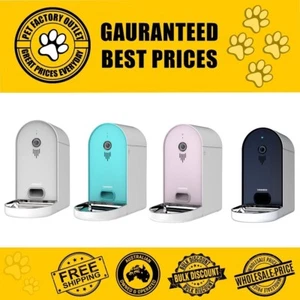 6L Auto Pet Feeder Automatic Camera Cat Dog Food Dispenser Smart Wifi App - Picture 1 of 9
