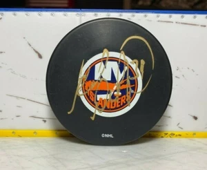 Rick Dipietre - Autographed Puck - NY Islanders Hand Signed - Picture 1 of 2