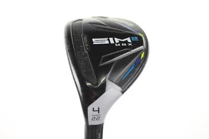 TaylorMade SIM2 Max Rescue 4 Hybrid 22° Regular Left-Handed Graphite #30325 Golf - Picture 1 of 5
