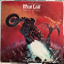 MEAT LOAF Bat out of Hell Jim Steinman Epic JE 34974 VG+ to VG++