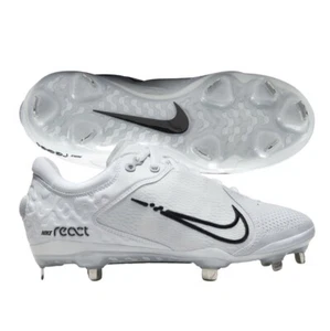 Größe 8 Nike Hyper Diamond 4 Elite Softballschuh Damen weiß grau CZ5917-100 - Bild 1 von 11