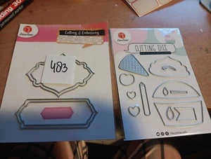 VENTE 2X MATRICES DE DÉCOUPE POUR SCRAPBOOKING/CARTES NOUVELLES THÈMES MIXTES (SALEBOX363) - Photo 1 sur 1