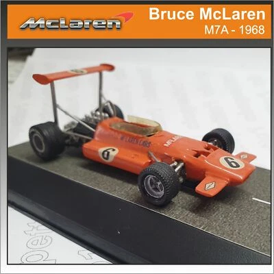MCLAREN M7A 1968 KIT FRANCO RESINA 1/43 - RARISSIMA - Made in Italy (C/388) - Immagine 1 di 4