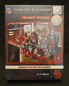 Nuevo rompecabezas YouTheFan Tampa Bay Buccaneers 500 piezas “Un verdadero mordedor de uñas” - Imagen 1 de 7
