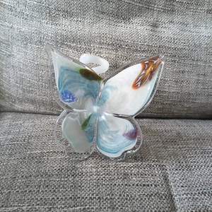 Vintage Murano Glass Spiral Stem Flower Candle Holders - Picture 1 of 4