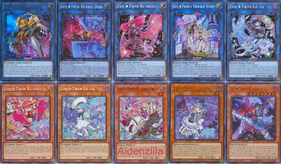 Yugioh Evil Twin Live Twin Deck - Ki-sikil & Lil-la Sweet Deal - Image 1 of 4
