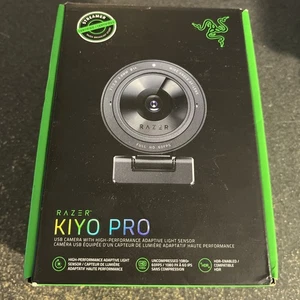 Razer Kiyo Pro Webcam for Streaming, Gaming Video Calls: Full HD 1080p 60FPS - Picture 1 of 12