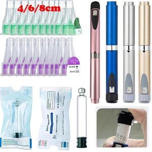 Insulin Pen Magic Pen 10pcs Insulin Pen Tip + 10pcs Cassette Insulin Bottle - Picture 1 of 23
