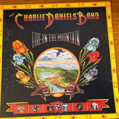 The Charlie Daniels Band - "Fire On The Mountain" - LP w/ 7" EP Bonus Record - Image 1 of 4