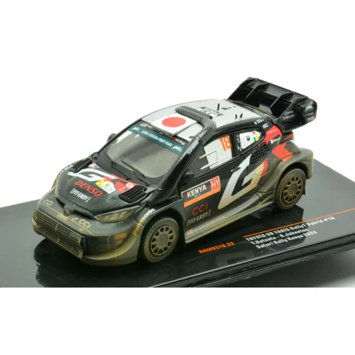 TOYOTA YARIS WRC N.18 SAFARI RALLY KENYA 2024 KATSUTA-JOHNSTON 1 43 Ixo Model Au