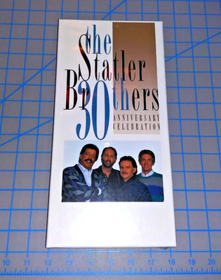The Statler Brothers 30th Anniversary - 3 Chrome Cassettes Edition - New Sealed! - Image 1 of 3