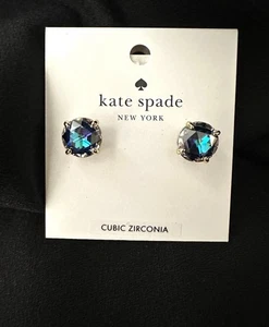Kate Spade Zirkonia Ohrstecker/blau/Nordlichter - Bild 1 von 6