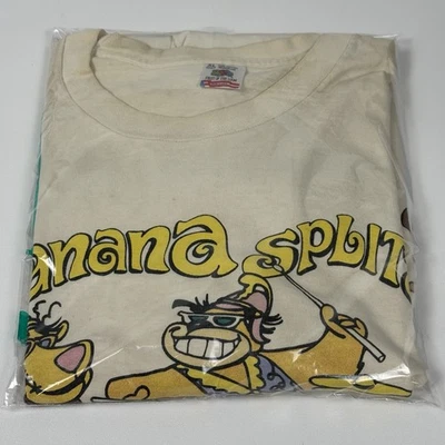 Vintage 1993 Banana Splits T-Shirt XL Hanna Barbera USA Single Stitch FOTL - Image 1 of 4