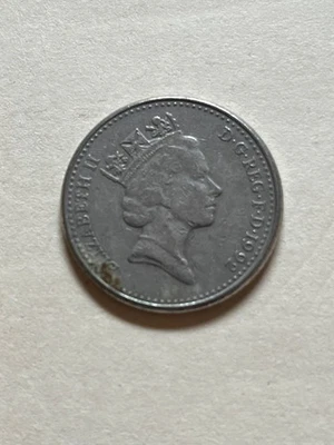 1992 Ten Pence Great Britain United Kingdom 10 Ten Pence  Elizabeth II Coin - Image 1 of 2