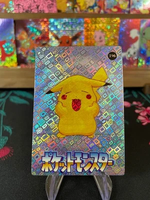 Pikachu #196 Pokémon Vintage Prism Vending Sticker NM US SELLER - Image 1 of 2