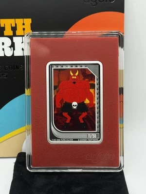 2025 Agoro SOUTH PARK  Trading Coins Ruby Mintage 11/50 SATAN   - Image 1 of 2