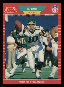 Pat Ryan 1989 Pro Set Series 1 #306 New York Jets - Picture 1 of 2