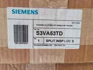 New Siemens S3VA53TD 400A Low Voltage Distribution Panel Copper Strap Kit - Picture 1 of 3