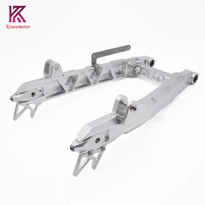 CNC Swing Arm Extension Elongate Stretch For Honda Monkey Z125 2018-2025 Silver - Image 1 of 4