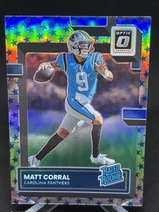 Matt Corral 2022 Donruss Optic Rated Rookie Star Prizm #204 RC Panthers como nuevo - Imagen 1 de 2