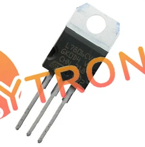 10pcs New L7806CV L7806 LM7806 ST TO-220 Voltage Regulator 6V 1.5A A+ - Picture 1 of 1