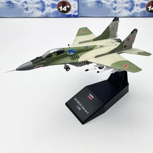 1/100 Rus Mig 29 Fulcrum Fighter Diecast Aircraft Adults Gift Airplane Model - Picture 1 of 7