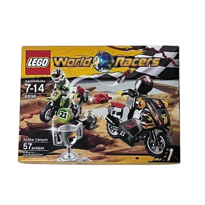 LEGO 2010 World Racers Snake Canyon Race 1 #8896 Nuevo en caja sin abrir 57 piezas Foto 1 de 4