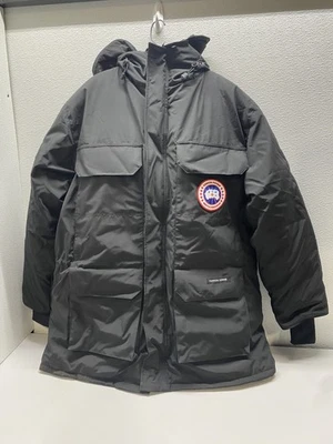 Canada Goose Mens Expedition 2051M Parka Coat Size L Black - Image 1 of 4