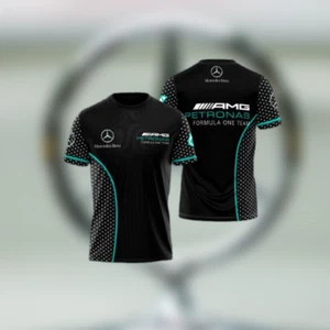 Mercedes AMG Petronas F1 Team T-Shirt 3D S7, Gift For Fans Love Car - Picture 1 of 7