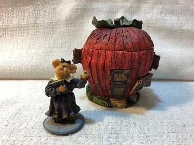 Boyds Bear Route 33 1/3 Miss Macintosh School of Thought Figurine Village 19904 — 第 1/4 张图片