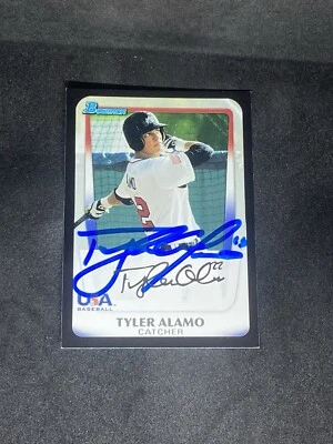 Tyler Alamo 2011 Bowman Draft Prospects #BDPP92 USA Auto Autographed Signed Card - Image 1 of 3