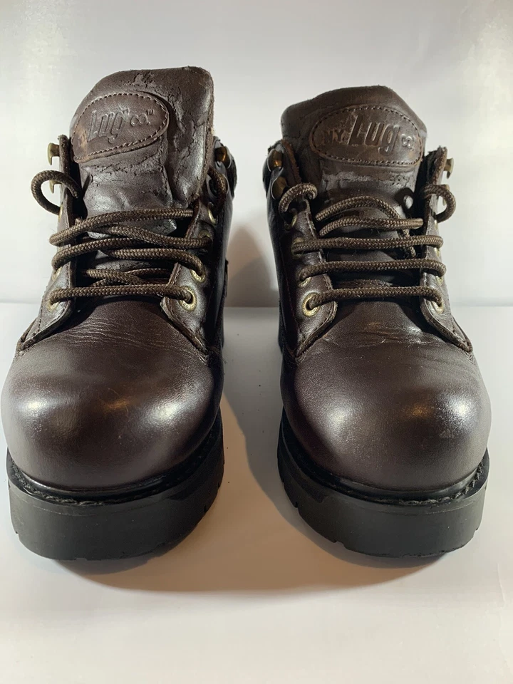Lugz brown leather boots size 6.5 preowned great condition see photos - Image 1 of 4
