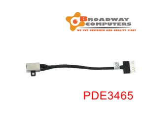 DC Power Jack Cable For Dell Inspiron 3465 0FWGMM P76G - Picture 1 of 1