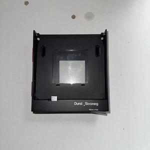 DURST SIVONEG Negativträger mit 2X Durst Glas verstellbar bis 6X6CM M601 - Bild 1 von 3