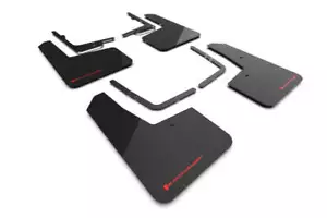Aleta de barro Rally Armor UR negra con logotipo rojo para 21-25 Raptor Gen 3 MF73-UR-BLK-RD - Imagen 1 de 5