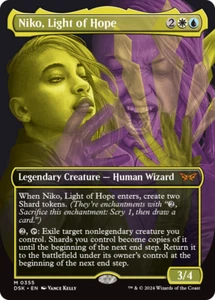 MTG-Niko, Light of Hope (Showcase Foil) - Duskmourn: House of Horror (DSK), 0355 - Imagen 1 de 1