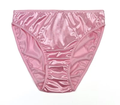Second Skin Satin Hipster Panty Pink L - Image 1 of 2