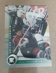 1997-98 Donruss - Anaheim Ducks - Hockey Card #98 Sean Pronger - Picture 1 of 2