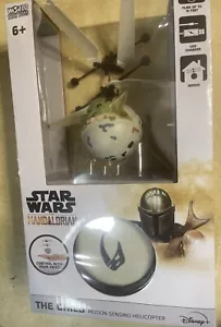 Star Wars Mandalorian the Child (Baby Yoda) Motion Sensing Flying Helicopter NIB - Picture 1 of 3