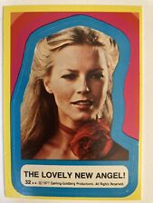 Charlie's Angels 1977 Topps Series 3 Sticker Card #32  nrmt-mt