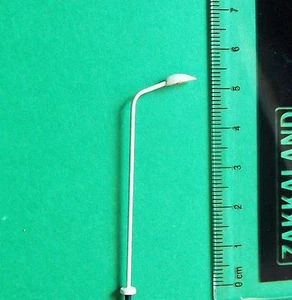 S1-51  Z 1:220 10pcs Scale Model Lights Train Railway Layout LED Lamppost Street - Picture 1 of 4