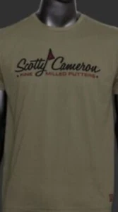 BRAND NEW SCOTTY CAMERON 2023 CIRCLE T SC PINFLAG MILITARY TSHIRT MED - Picture 1 of 3