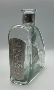 Aha Toro Empty Agave Tequila Blanco Bottle 375ml Clear - No Lid/Cork RARE - Picture 1 of 15